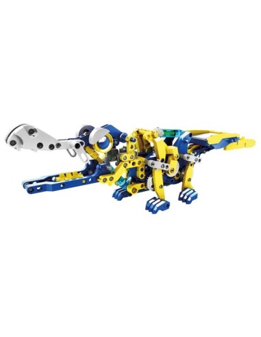 SOLAR- UND HYDRAULIK-ROBOTER-BAUSATZ - 12-in-1