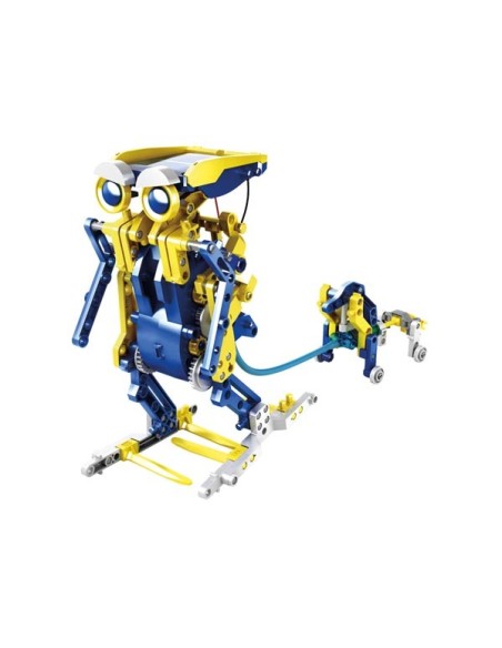 SOLAR- UND HYDRAULIK-ROBOTER-BAUSATZ - 12-in-1