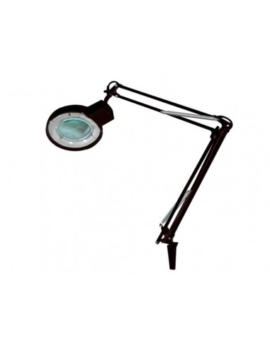 LAMP WITH MAGNIFYING GLASS 5 DIOPTRE - 22W - BLACK