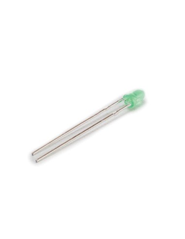 STANDAARD LED 3mm GROEN DIFFUUS