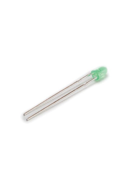 3mm STANDARD LED LAMP GREEN DIFFUSED