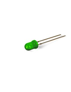 5mm STANDARD LED LAMP GREEN DIFFUSED