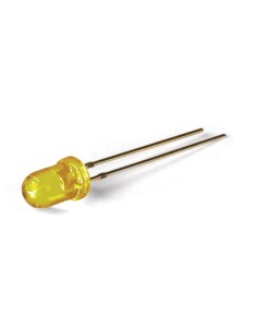 L-7113SYC LED 5mm SUPER YELLOW WATER-CLEAR 2000mCd
