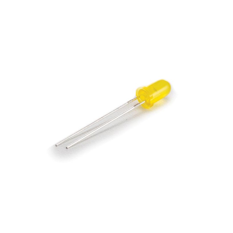 5mm STANDARD LED LAMP YELLOW DIFFUSED