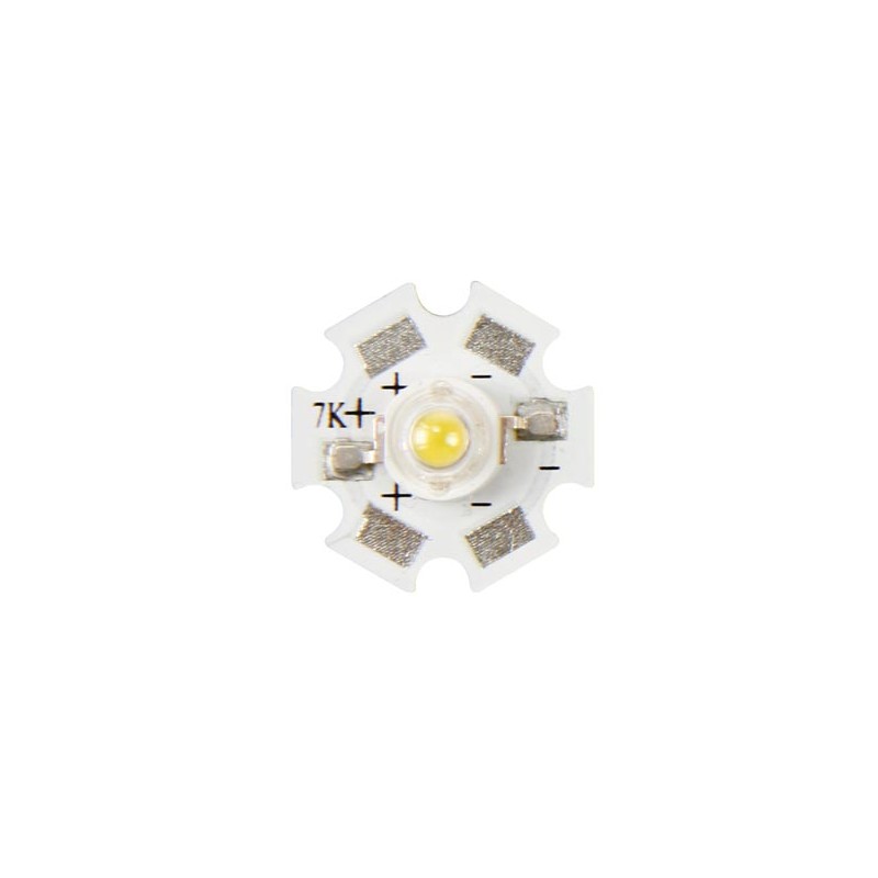 HIGH POWER LED - 3 W - COLD WHITE - 230 lm