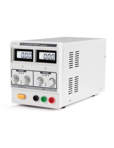 DC LAB POWER SUPPLY 0-30 VDC / 0-3 A MAX WITH DUAL LCD...