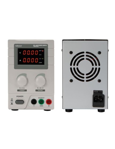ALIMENTATION DE LABORATOIRE DC 0-30 VCC 0-5 A...