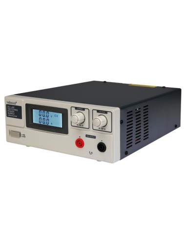 SCHAKELENDE DC-LABOVOEDING 0-30 VDC / 0-20 A MAX MET LCD-SCHERM