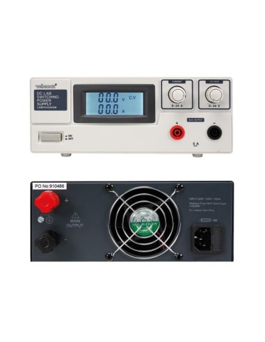 SCHAKELENDE DC-LABOVOEDING 0-30 VDC / 0-20 A...