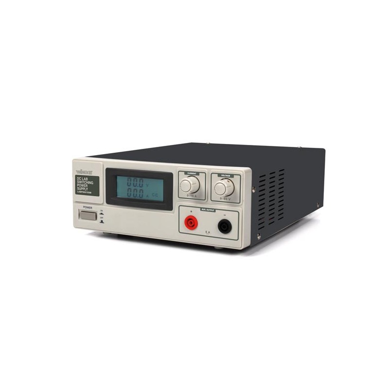 DC LAB SWITCHING MODE POWER SUPPLY 0-60 VDC / 0-15 A MAX WITH LCD DISPLAY