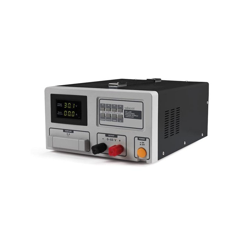 DC LAB SWITCHING MODE POWER SUPPLY 0-60 VDC / 30 A MAX WITH LED DISPLAY