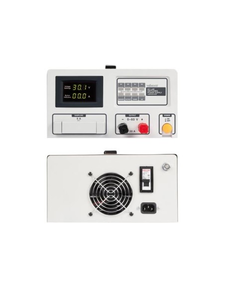 DC LAB SWITCHING MODE POWER SUPPLY 0-60 VDC / 30 A MAX WITH LED DISPLAY