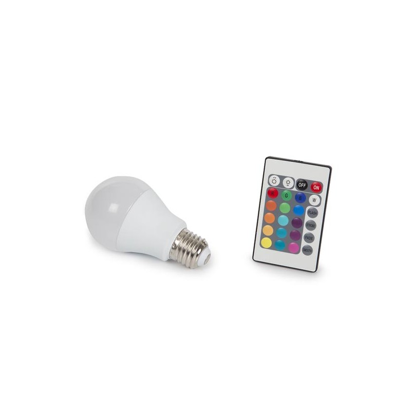 LED-LAMPE - 7.5 W - E27 - RGB & WARMWEIß