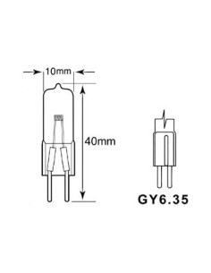 PHILIPS HALOGENLAMPE 100W / 12V, FCR GY6.35, 3400K, 50 Std. 2