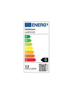 AMPOULE DE RECHANGE DE 12W/T4 POUR VTLAMP8 2
