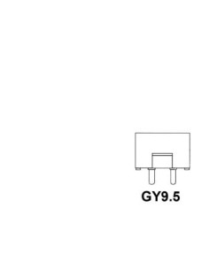 DISCHARGE LAMP SYLVANIA 250W / 95V, MSD, GY9.5, 8500K,... 2