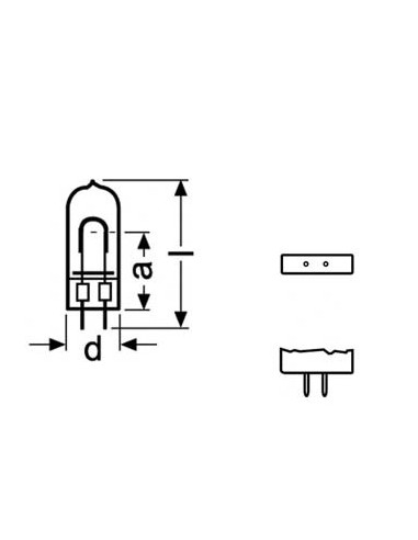 JDC 300W / 120V, GX6.35