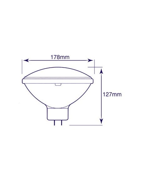 PAR56  THUNGSRAM 300 W 240 V GX16D