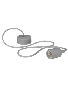 LUMINAIRE DESIGN À SUSPENSION EN CORDAGE - GRIS