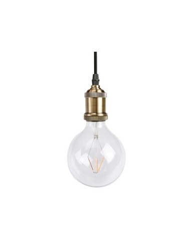 RETRO PENDANT LAMPHOLDER WITH FABRIC CORD -...