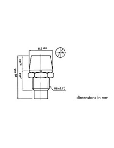 LED LAMP HOLDER Ø3mm 2
