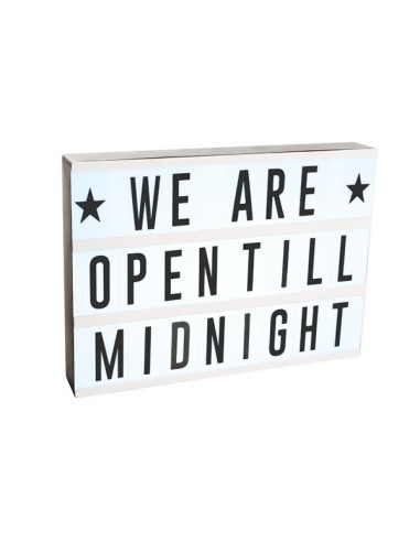 BOÎTE LUMINEUSE - 30 x 22 x 4.3 cm - CÂBLE USB