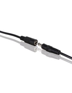 CONNECTEUR D'ALIMENTATION CC AVEC CÂBLE (MÂLE-FEMELLE)