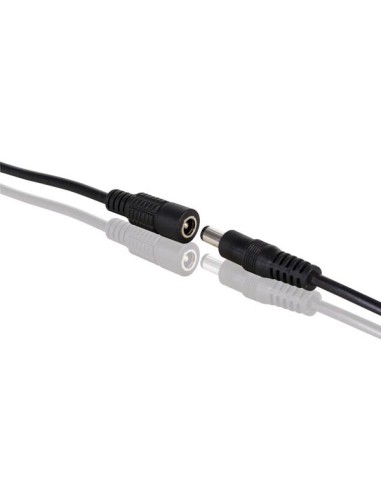 DC VOEDINGSCONNECTOR MET KABEL (MANNELIJK-VROUWELIJK)