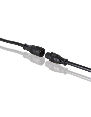 CONNECTOR VOOR RGB LEDSTRIP - MET KABEL (MANNELIJK-VROUWELIJK) - IP65