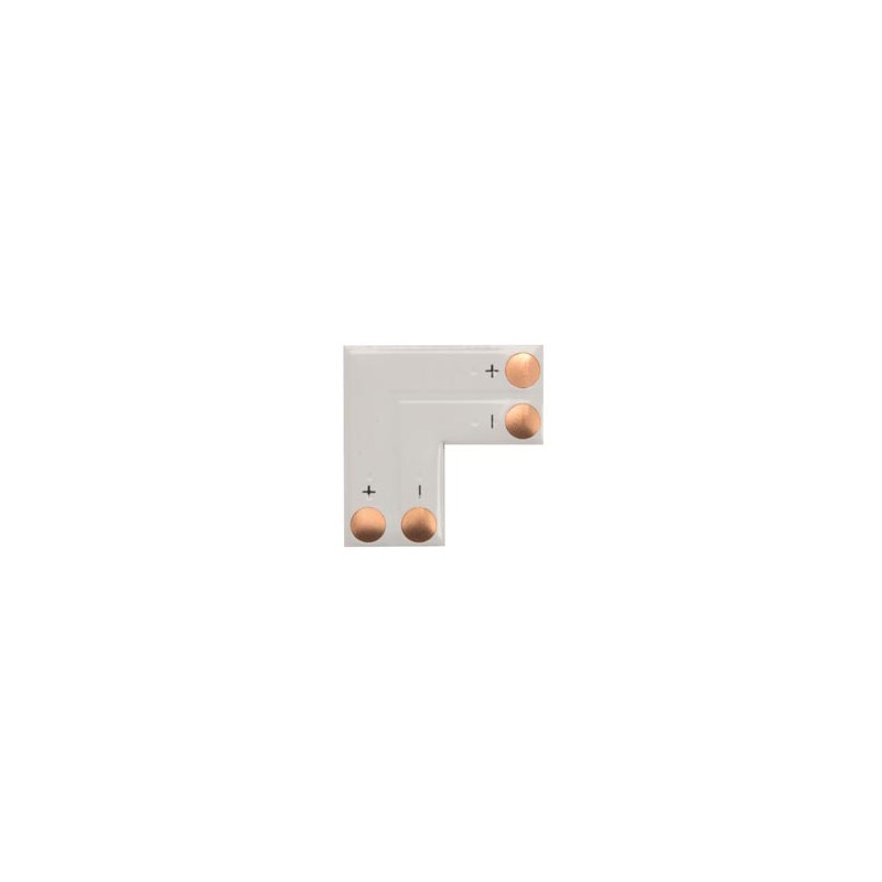 CONNECTEUR PCB FLEXIBLE - FORME L - 8 mm - 1 COULEUR