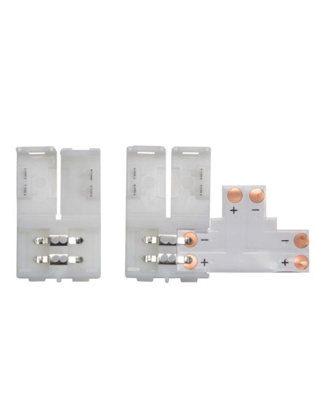 CONNECTEUR PUSH POUR BANDE À LED FLEXIBLE - 8 mm - 1 COULEUR