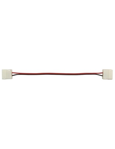 CABLE WITH PUSH CONNECTORS FOR FLEXIBLE LED STRIP - 8 mm MONO COLOUR