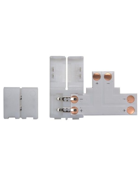 CONNECTEUR PUSH POUR BANDE À LED FLEXIBLE - 10 mm - 1 COULEUR