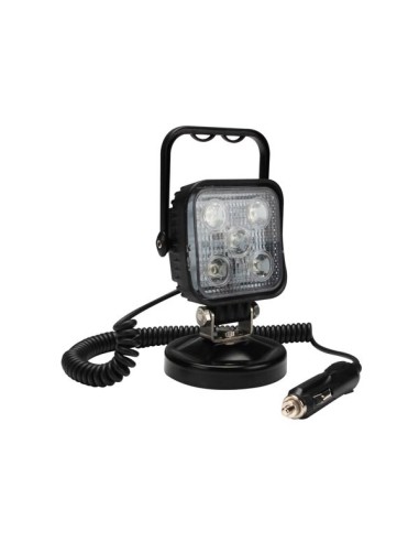 LED FLOODLIGHT WITH MAGNETIC BASE - 15 W, NEUTRAL WHITE