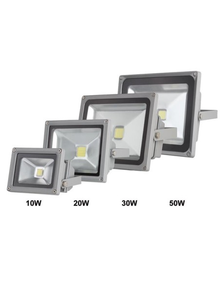 OUTDOOR LED FLOODLIGHT - 30 W EPISTAR CHIP - 6500 K