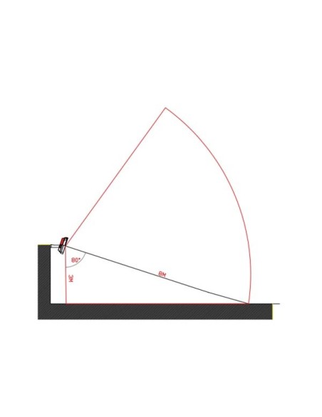 DESIGN-LED-STRAHLER MIT BEWEGUNGSMELDER - 10 W - NEUTRALWEIß
