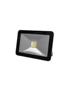 DESIGN-LED-STRAHLER - 20 W - NEUTRALWEIß - SCHWARZES GEHÄUSE