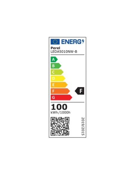 DESIGN LED-SCHIJNWERPER - 100 W, NEUTRAALWIT - ZWART
