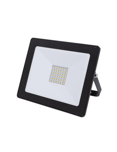 OUTDOOR LED FLOODLIGHT - 30 W, NEUTRAL WHITE - BLACK