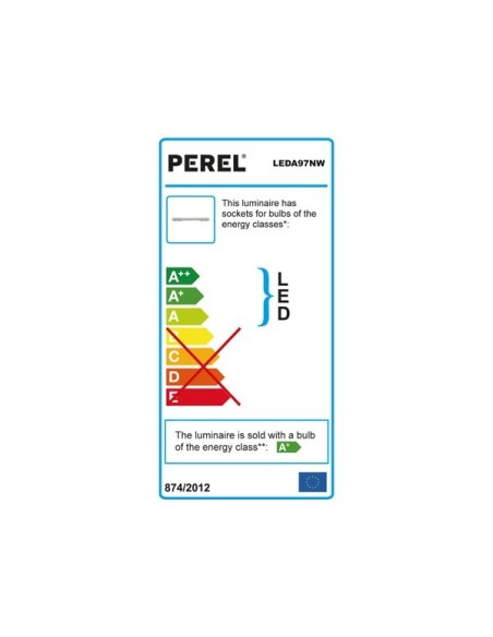 WATERPROOF FIXTURE WITH T8 LED TUBE - 65.5 cm - NEUTRAL WHITE