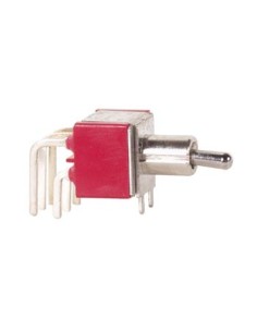 KIPPSCHALTER - HORIZONTAL DPDT EIN-EIN - ABGEWINKELT