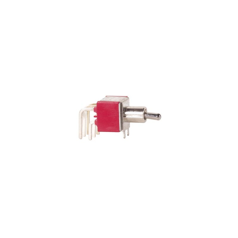 90° HORIZONTAL TOGGLE SWITCH DPDT ON-ON