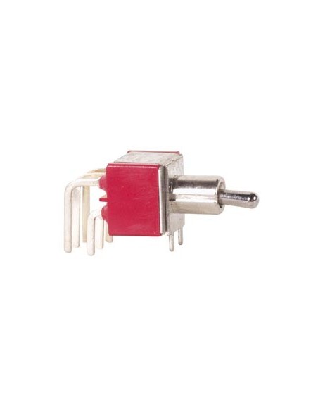 90° HORIZONTAL TOGGLE SWITCH DPDT ON-ON
