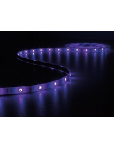 KIT MET MUZIEKGESTUURDE LED-STRIP, CONTROLLER EN VOEDING...