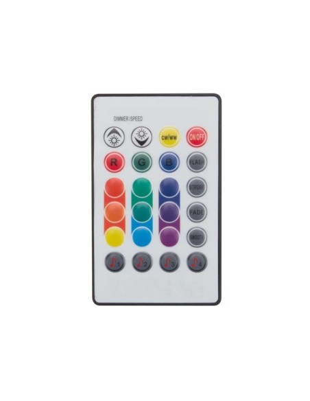 KIT MET MUZIEKGESTUURDE LED-STRIP, CONTROLLER EN VOEDING - RGB - 150 LEDs - 5 m - 12 VDC