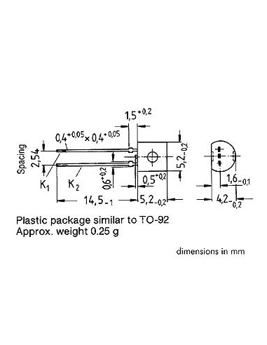 TEMPERATURE SENSOR (0°C to +100°C)