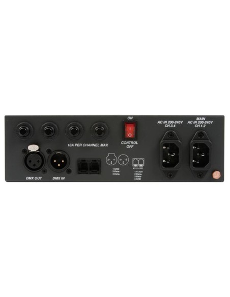 4-KANAALS DMX DIMMERPACK