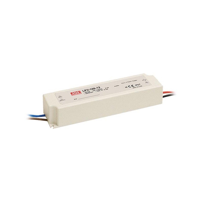 SWITCHING POWER SUPPLY - SINGLE OUTPUT - 100 W - 12 V