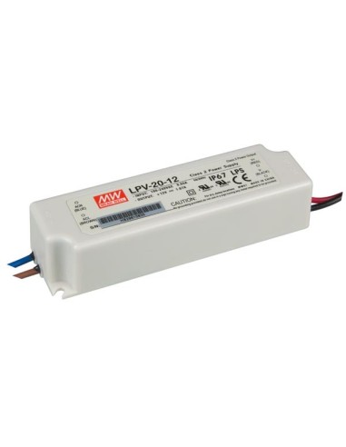 ALIMENTATION À DÉCOUPAGE - 1 SORTIE - 20 W - 12 V