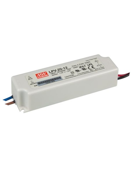 SWITCHING POWER SUPPLY - SINGLE OUTPUT - 20W - 12 V